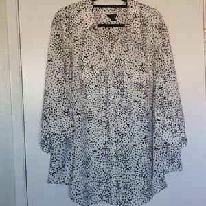 Torrid Moon and Stars Button Up